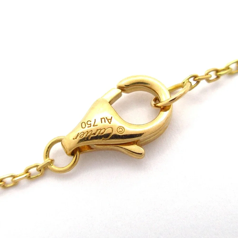 Cartier Amulet de Bracelet 18K Yellow Gold White Mother of Pearl Diamond